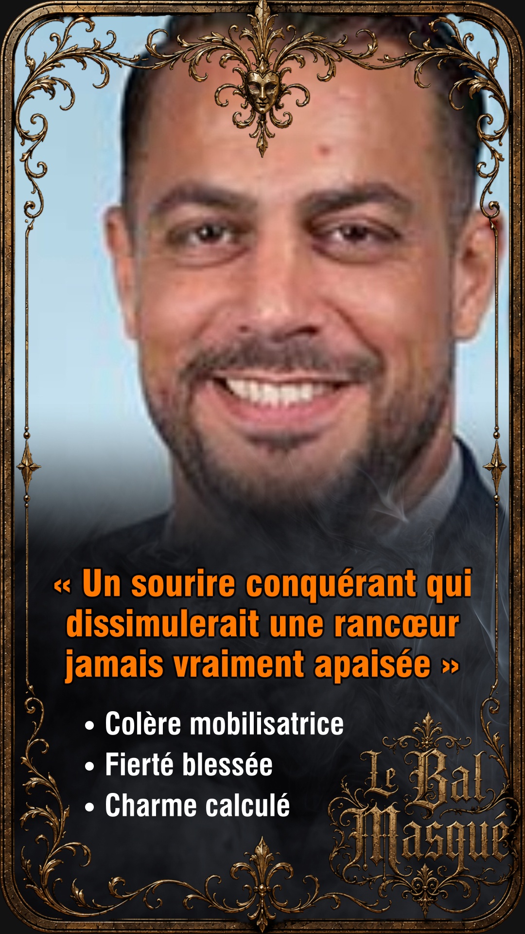 Carte Bal Masqué de Sébastien Delogu