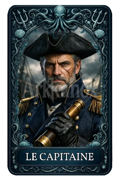 Le Capitaine - Tarot des Abysses