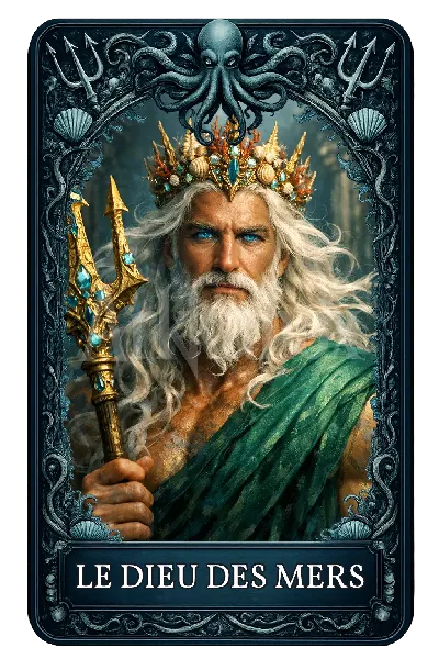 Le Dieu des Mers - Tarot des Abysses