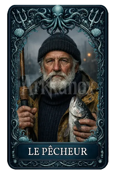 Le Pêcheur - Tarot des Abysses
