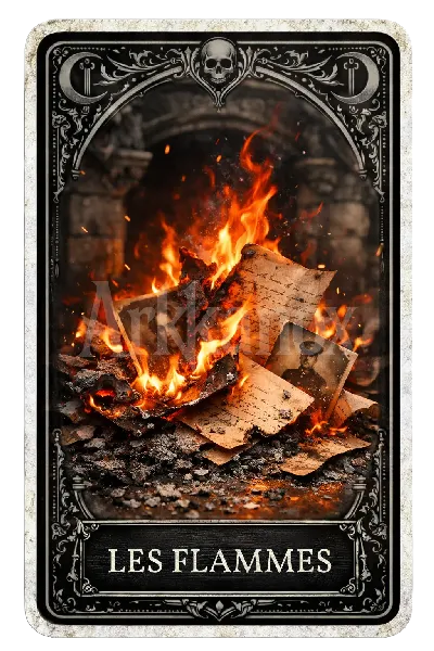 Les Flammes - Tarot Gothica
