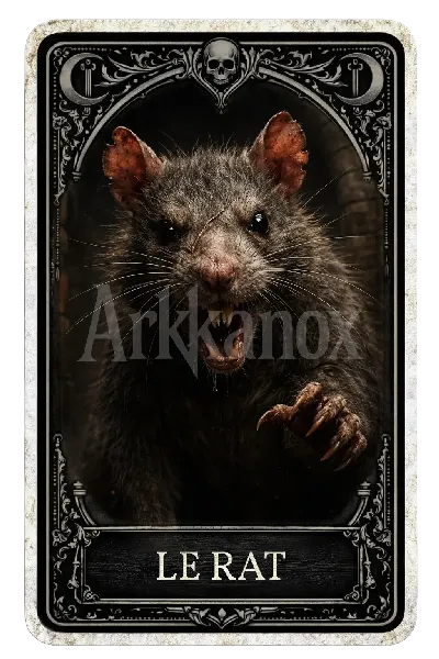 Le Rat - Tarot Gothica