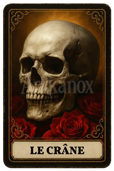 Le Crâne - Tarot Occulte